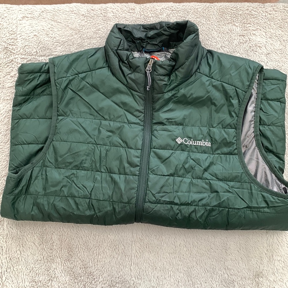 Men’s Columbia Omniheat vest - Size M